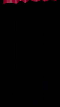 MEXICO Curtain Flag Animation Transition, on Alpha Channel, Loop
