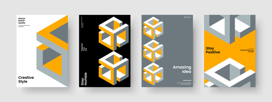 Geometric Background Design. Modern Business Presentation Template. Isolated Flyer Layout. Book Cover. Poster. Report. Brochure. Banner. Pamphlet. Handbill. Portfolio. Advertising. Catalog. Leaflet