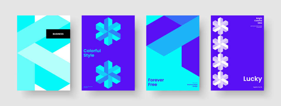 Geometric Report Design. Creative Poster Layout. Isolated Background Template. Flyer. Brochure. Book Cover. Banner. Business Presentation. Pamphlet. Newsletter. Catalog. Journal. Portfolio