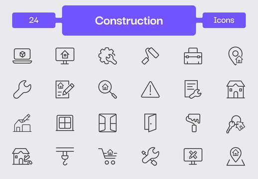 Construction Icon Set
