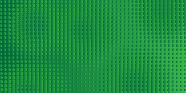 Green abstract halftone background with retro comic book dot pattern
