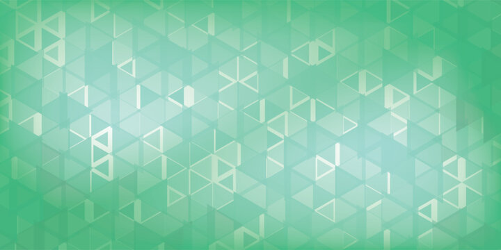Abstract Geometric Green Triangle Background Pattern for Technology, Modern Web, and Corporate Design