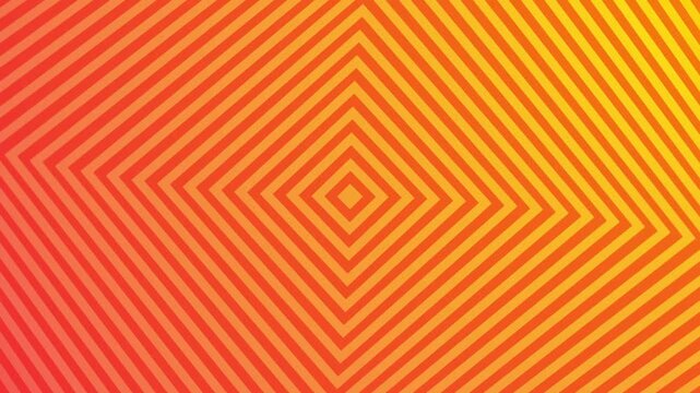 Abstract geometric line background in square shape with color gradation, square patterned line background