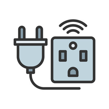 Smart plug icon