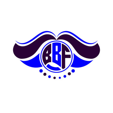 BBF letter logo creative design. BBF unique design
