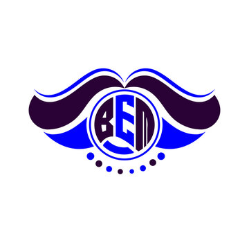BEM letter logo creative design. BEM unique design