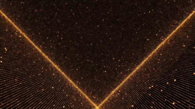 Royal Gold Crosslines and Gold Particles Alpha Loop Background