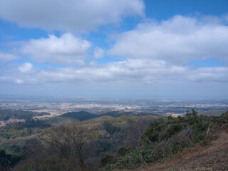 Fototapeta premium Valley Hills Beneath a Wide Sky