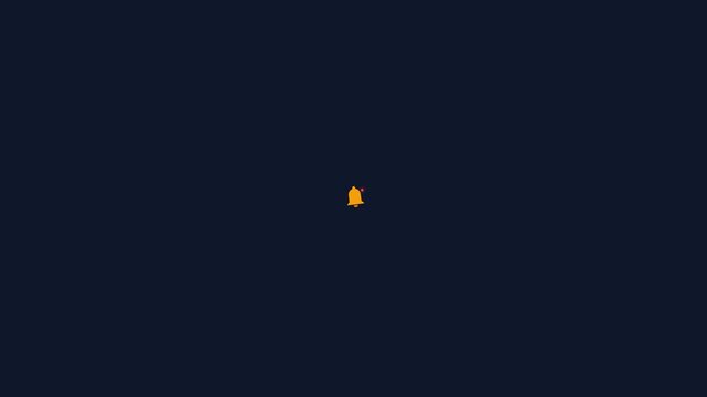 Small yellow object in the distance against a dark blue background