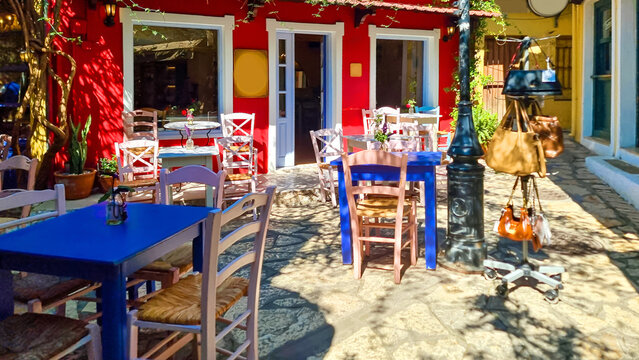 preveza city greece restaurants alley
