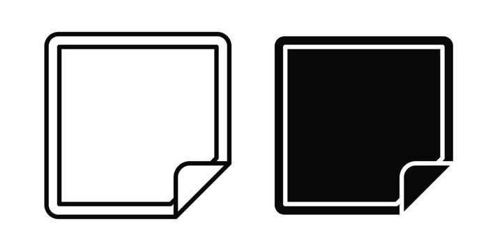 Nicotine patch icon editable stroke Line pack. Clipart icon set