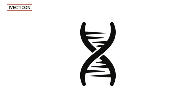 DNA Double Helix Icon 1.
