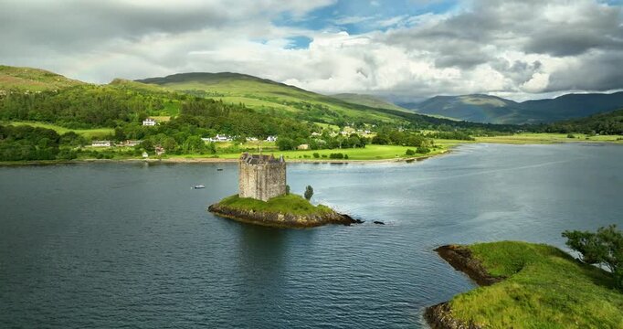 Scotland island castle in Glencoe 2