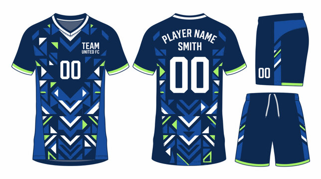 Professional football player wearing custom jersey and shorts with number 00