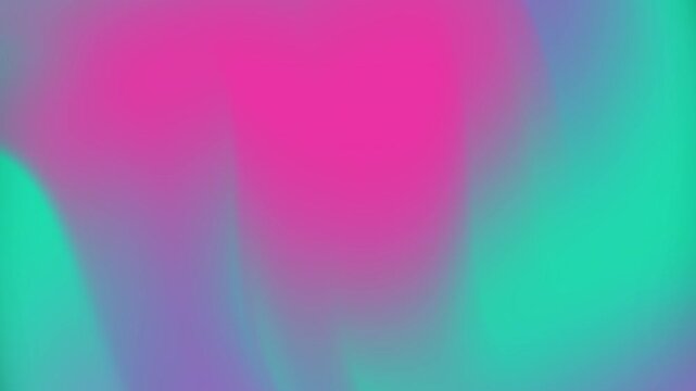 Abstract glowing background blending vivid neon pink, cyan, and violet. Soft smooth fluid gradient mesh texture perfect for tech designs, futuristic art, and creative multimedia presentations.