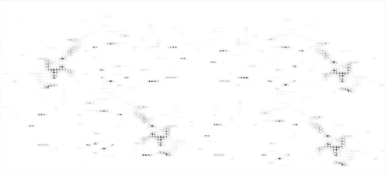 A gray scale tracing of a crayon rubbing texture. Image includes a effect the black and white tones. Grunge black and white pattern. Monochrome abstract texture.