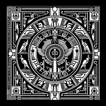 vector of an ornament ancient egyptian