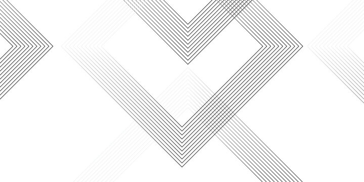 Geometric diagonal oblique vector curve gradient black and white graphic stripe line. Repeated fine diagonal lines Thin slash line stripes diagonal vector elegant background