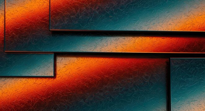 Geometric shapes, abstract background, colorful rectangles, gradient texture