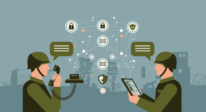 National Navajo Code Talkers on Communication Day Using Secure Network