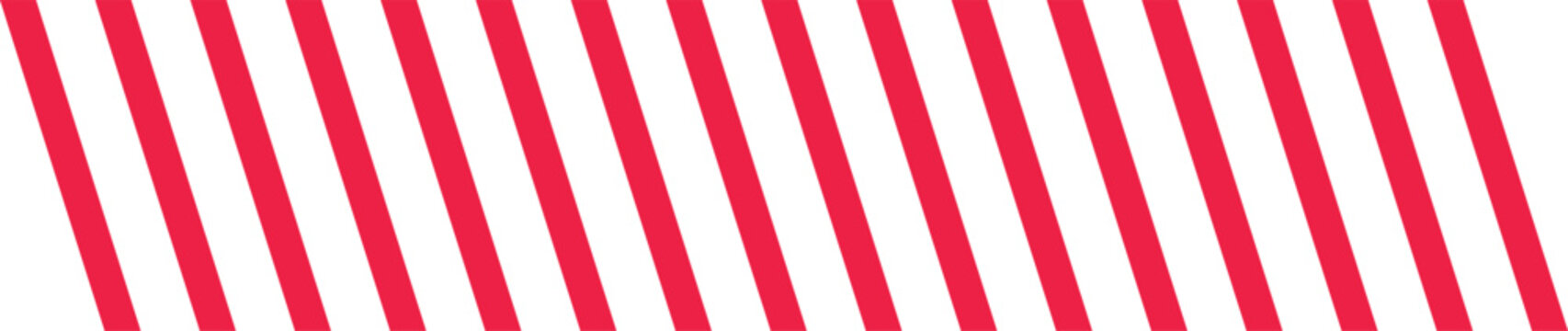 Dynamic pattern featuring bright red vertical stripes against a clean crisp white surface creating an energetic visual display