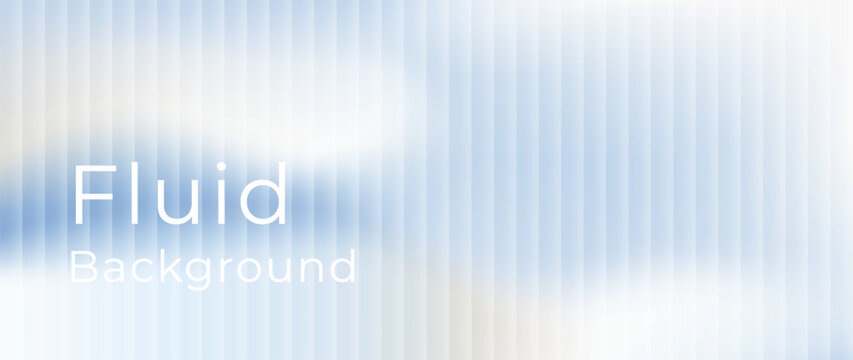 Fluid striped gradient background. Abstract cloudy grey blue sky. Soft holographic blur and smooth light transitions. Modern immersive aesthetic for creative UI, startup branding, digital design