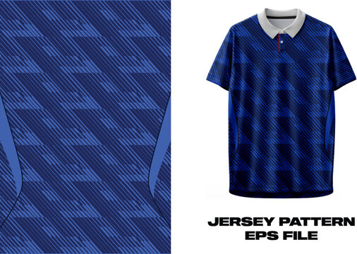 France World Cup Home Jersey Pattern for Sublimation