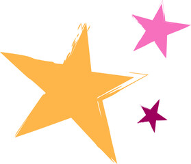 Obraz premium Grunge Stars