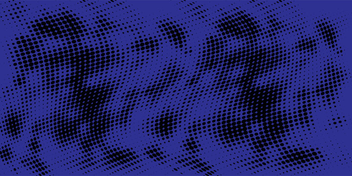 Dark BLUE vector texture with disks. Illustration with set of shining colorful abstract spheres. Design for your commercials.