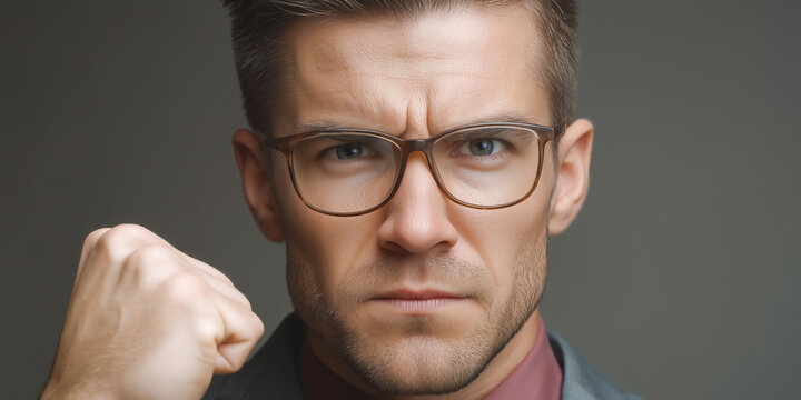 Confident manager confronting repeated setbacks while keeping focus on expansive goals innovation and persistent improvement every day