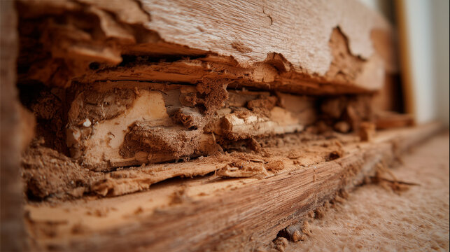 Feeding on wood unnoticed, termites weaken structural integrity, risking safety and costly repairs; thus, regular inspections and early treatment remain crucial.