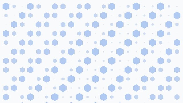 Abstract background featuring a repeating pattern of light blue hexagons