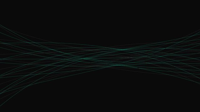 Abstract background featuring delicate teal dotted lines on black canvas