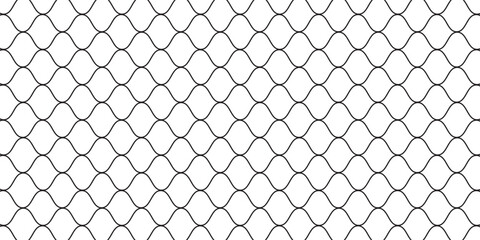 Mesh texture for fishing nets. Seamless pattern for sportswear or soccer goal, volleyball net, basketball hoop © gacor