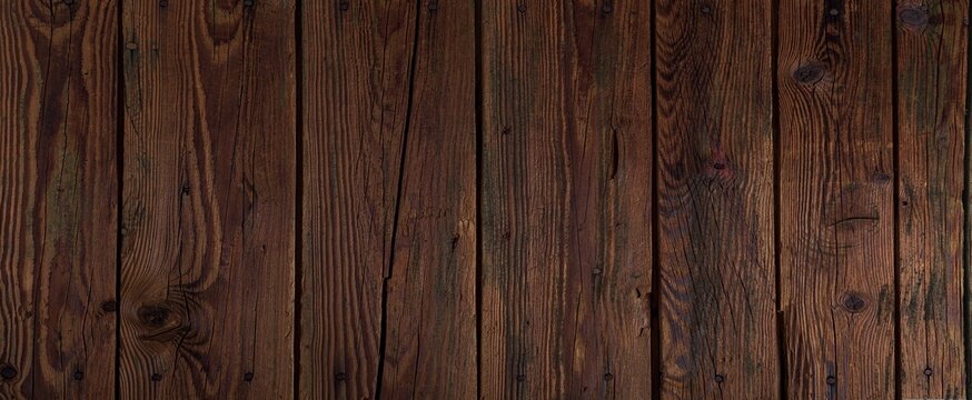 Dark wood background, old black wood texture for background