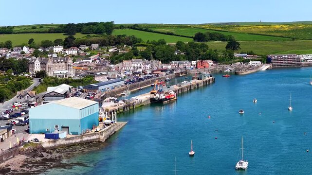 Padstow Harbour Cornwall 4K