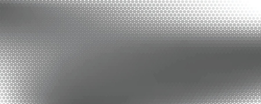 Black seamless hexagon pattern. Repeating honeycomb texture background. Geometric hexagonal halftone tech overlay backdrop. Abstract repeated hex halftone. Vector retro technology dot texure wallpaper