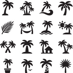Naklejka premium Black and white botanical line of various plants and flowers botanical line plants