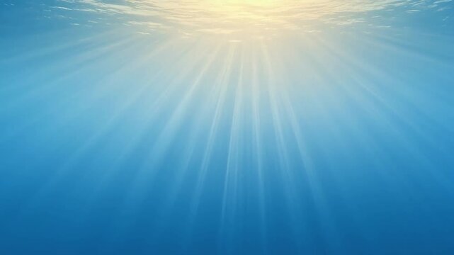 Nature Calm Background underwater sunlight rays ocean blue sea water nature abstract background tranquil underwater ocean sea sunlight sunbeam water blue nature marine tranquility create peaceful