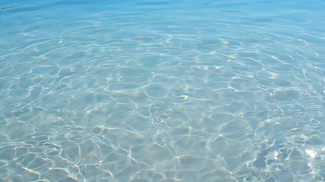Nature Calm Background Crystal clear water ripple sunlight reflection blue surface nature tranquil texture pattern serene gentle water ripples wave clear lake nature scene with calm reflection