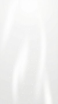 Light gray abstract background with glitter and soft white gradients. Minimalist festive backdrop for clean design. Aesthetic texture concept.