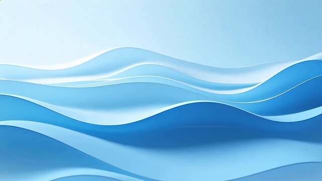 Blue wave like pattern