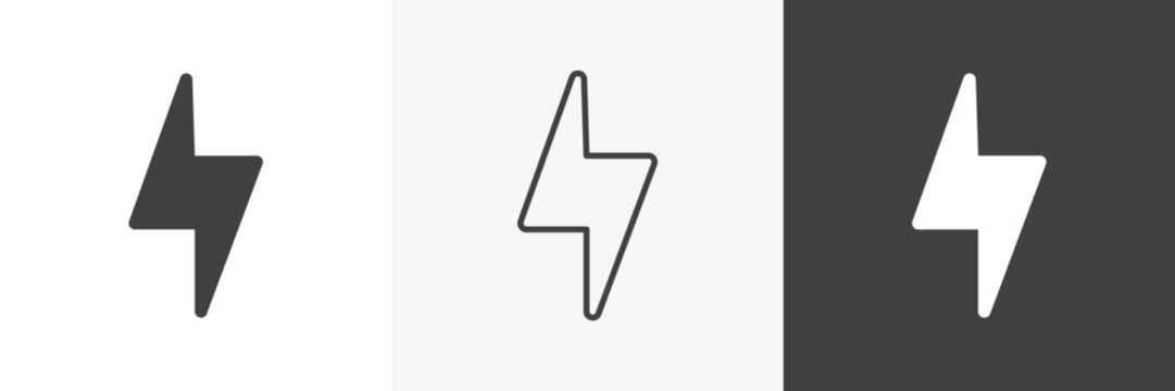 Flash icon set for web