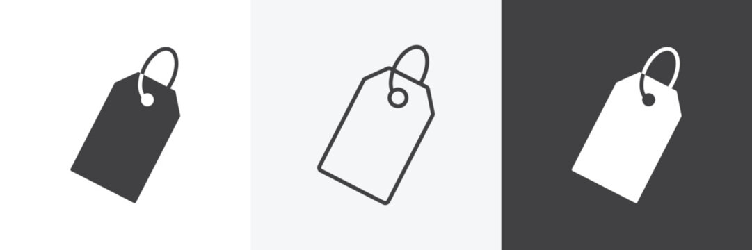 Label icon set for web