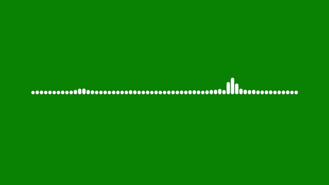 organic audio spectrum visualization with alpha channel, smooth glowing sound wave beats on transparent background, elegant music frequency meter, modern podcast visualizer overlay