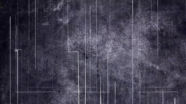 Mysterious Sci-Fi Technology Background with Digital Noise Effect.