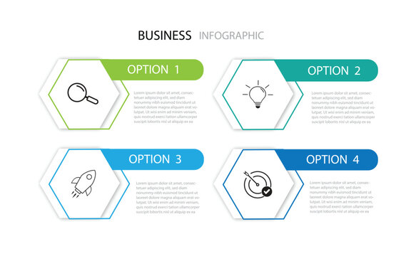  4 Step timeline journey, infographics design template vector illustration.	timeline infographic.