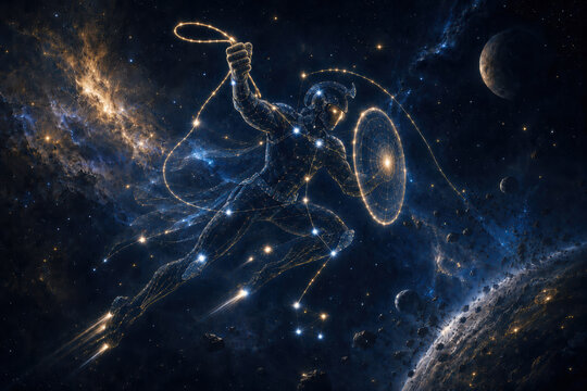 Perseus constellation as a futuristic space rescuer in deep space.