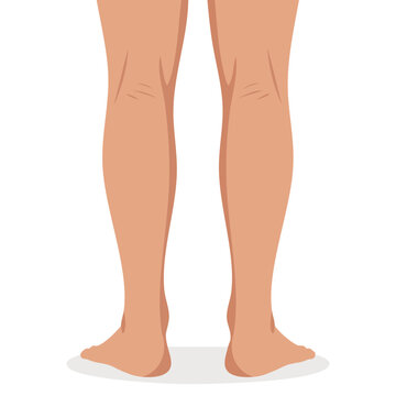 Rear view of fit legs