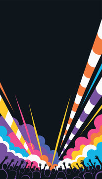 Live Music Festival Concert Portrait 9:16 Poster Stories Template